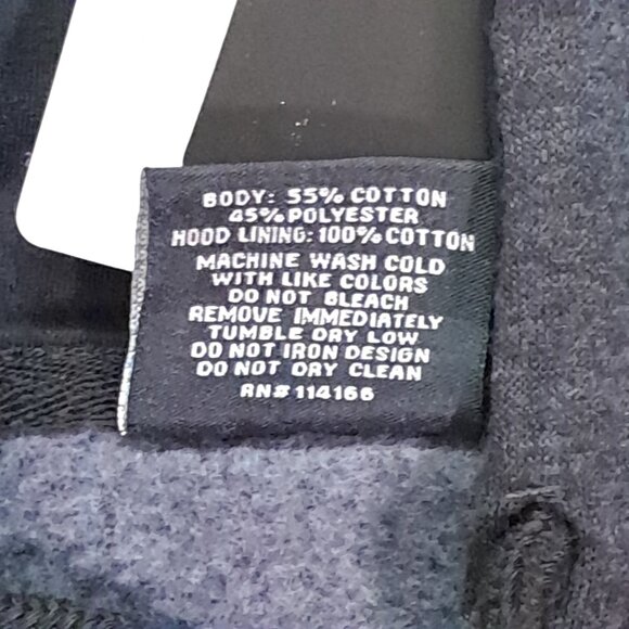 NWT University of Iowa Black Hoodie Mens L Large Logo Colosseum Athletics - Picture 8 of 8